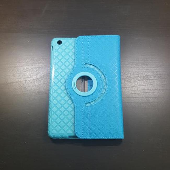 Apple iPad Mini 2/3 - Grid Plaid Pattern 360° Tablet Case