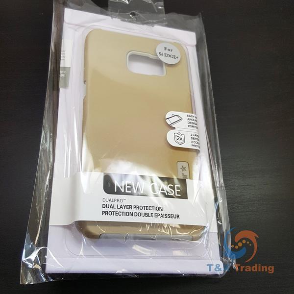 Samsung Galaxy S6 Edge Plus - TanStar Slim Sleek Dual-Layered Case