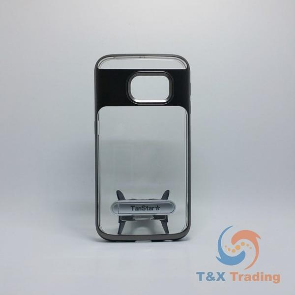 Samsung Galaxy S6 Edge Plus - TanStar Aluminum Bumper Frame Case with Kickstand