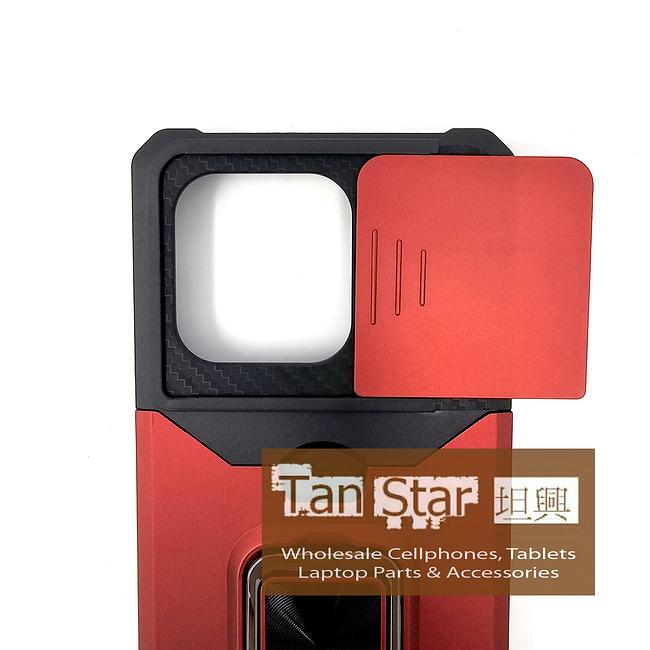 Motorola Moto G Stylus 5G 2025 - Secure Card Holder Magnet Enabled Case with Ring Kickstand