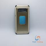 Samsung Galaxy Note 8 - Slim Sleek Magnet Enabled Brush Metal Case