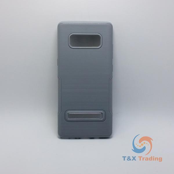 Samsung Galaxy Note 8 - Silicone Cover Case with Kickstand
