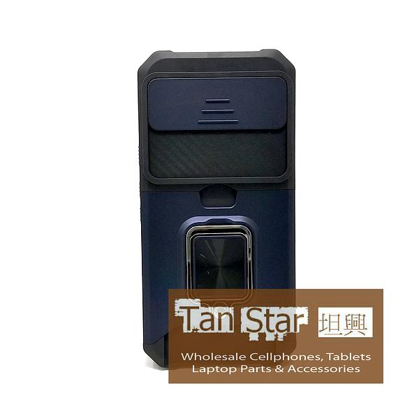 Google Pixel 9 / 9 Pro - Secure Card Holder Magnet Enabled Case with Ring Kickstand