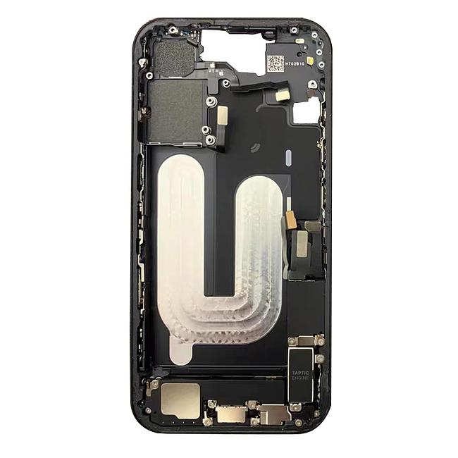 mid frame bezel with flex installed (canadian version) for iPhone 16 Plus