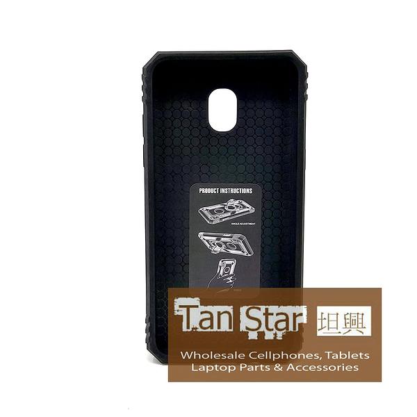 Samsung Galaxy J3 2018 - Transformer Magnet Enabled Case with Ring Kickstand