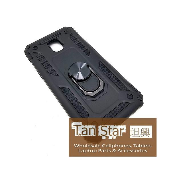 Samsung Galaxy J3 2018 - Transformer Magnet Enabled Case with Ring Kickstand