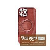 Apple iPhone 13 Pro Max - SPARKLE Chrome Edge Magnet RING Silicone Case