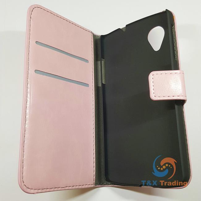 LG Nexus 5 - Book Style Wallet Case With Strap