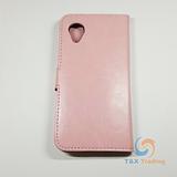 LG Nexus 5 - Book Style Wallet Case With Strap