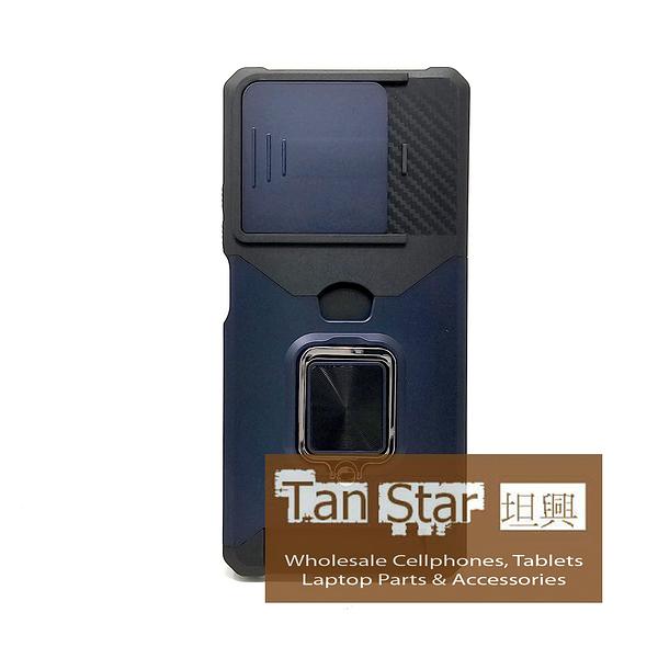 Motorola Moto G Power 2025 - Secure Card Holder Magnet Enabled Case with Ring Kickstand