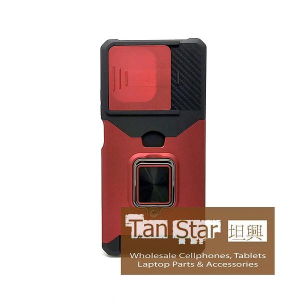 Motorola Moto G Power 2025 - Secure Card Holder Magnet Enabled Case with Ring Kickstand