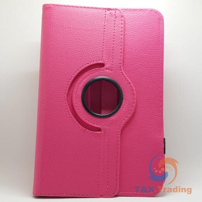 Universal 7" Tablet - 360°  Leather Tablet Case