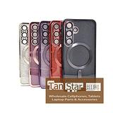 Samsung Galaxy S24 FE - SPARKLE Chrome Edge Magnet RING Silicone Case