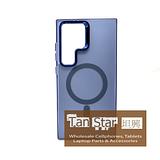 Samsung Galaxy S25 Ultra - MAGNETO Chrome Edge Magnet Ring Silicone Case