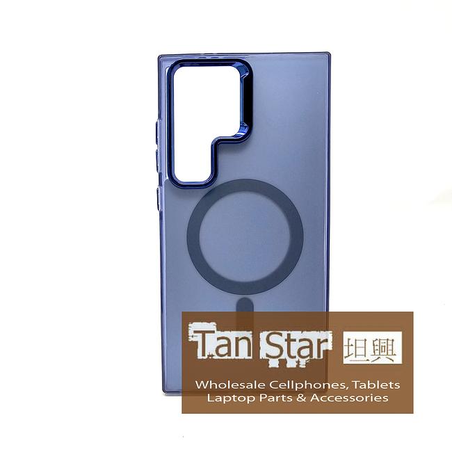 Samsung Galaxy S25 Ultra - MAGNETO Chrome Edge Magnet Ring Silicone Case