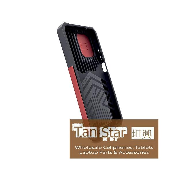 Motorola Moto G 5G 2025 - Secure Card Holder Magnet Enabled Case with Ring Kickstand