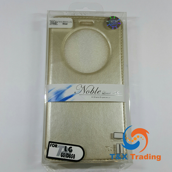 LG G3 - Roar Noble Leather View Series Case