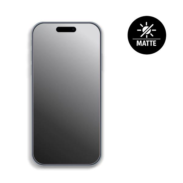 Apple iPhone 15 Pro - 3D MATTE Tempered Glass Screen Protector