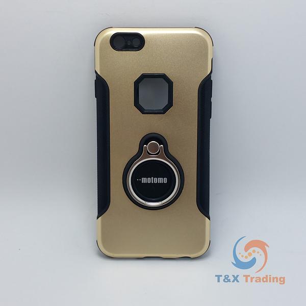 Apple iPhone 6 / 6S - Aluminum Case with Ring Kickstand