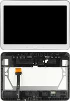 LCD digitize assembly with frame for Samsung T530 Tab 4 10" (original pull, good condition)