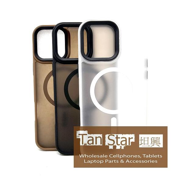 Apple iPhone 15 - MATTE Magsafe Case for Wireless Charging