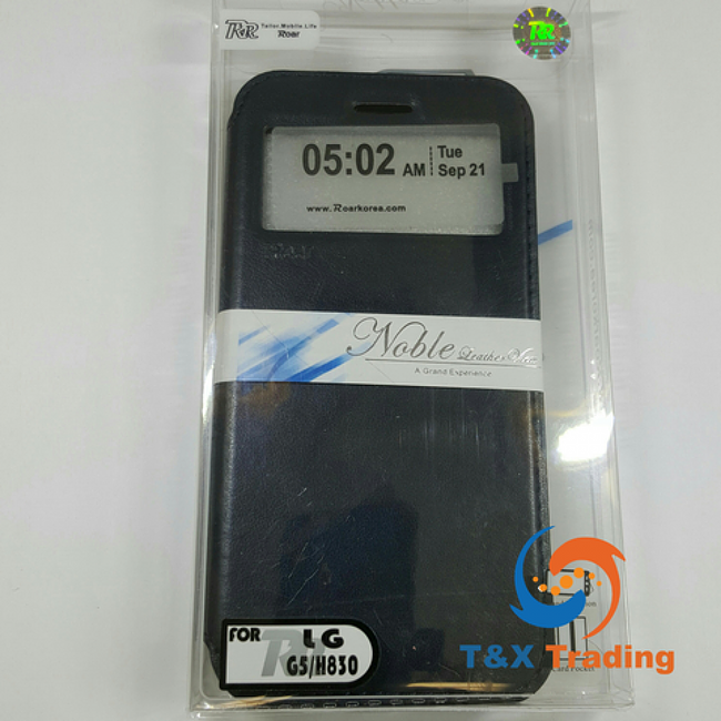 LG G5 - Roar Noble Leather View Series Case