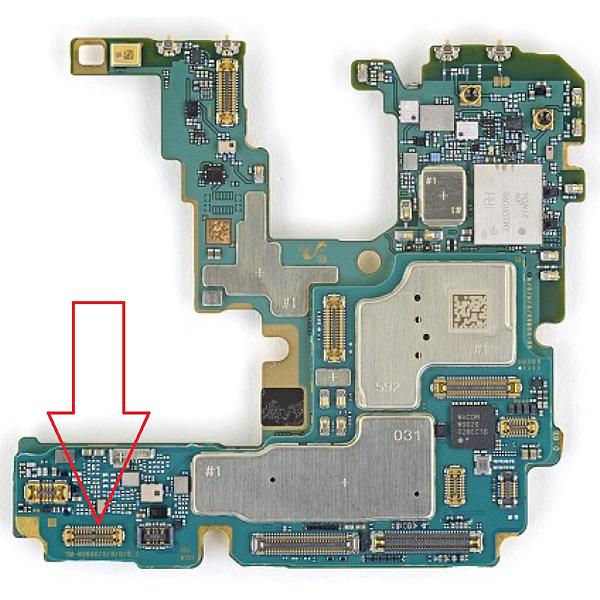 antenna flex FPC connector for Samsung note 20 N980 N981 Note 20 Ultra N985 N986