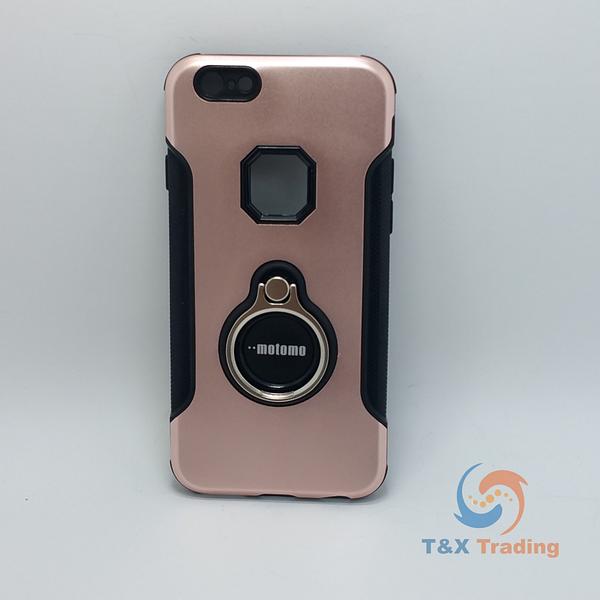Apple iPhone 6 / 6S - Aluminum Case with Ring Kickstand
