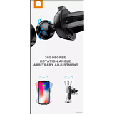 WUW Fast Wireless Electric Car Charger with Gravity Vent Mount WUW-W12