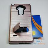 LG G4 Stylus / G Stylo / G4 Note - Credit Card Holder Case with Kickstand