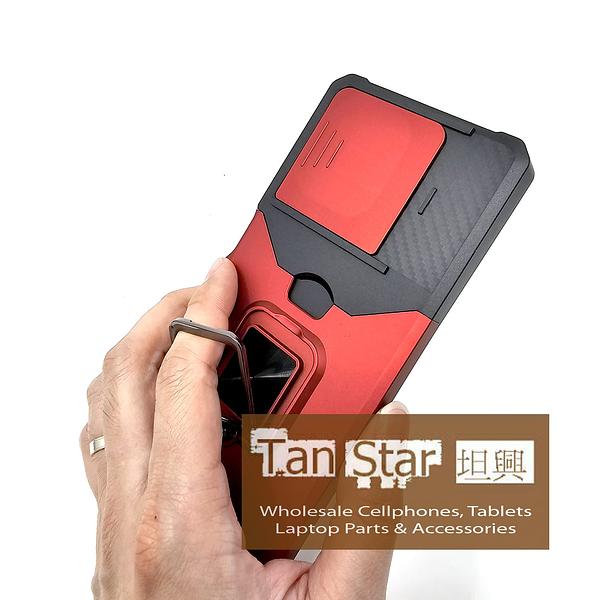 Motorola Moto G Power 2025 - Secure Card Holder Magnet Enabled Case with Ring Kickstand