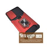 Samsung Galaxy S25 Edge - Secure Card Holder Magnet Enabled Case with Ring Kickstand