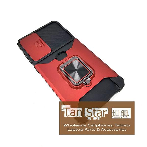 Samsung Galaxy S25 Edge - Secure Card Holder Magnet Enabled Case with Ring Kickstand