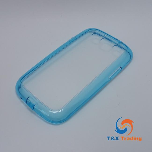 Samsung Galaxy S3 - Color Edge Silicone Phone Case With Dust Plug
