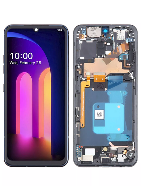LCD digitizer with frame for LG V60 ThinQ V605N V600AM