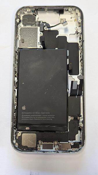 mid frame bezel (canadian version) for iPhone 16 (original pull , good condition)