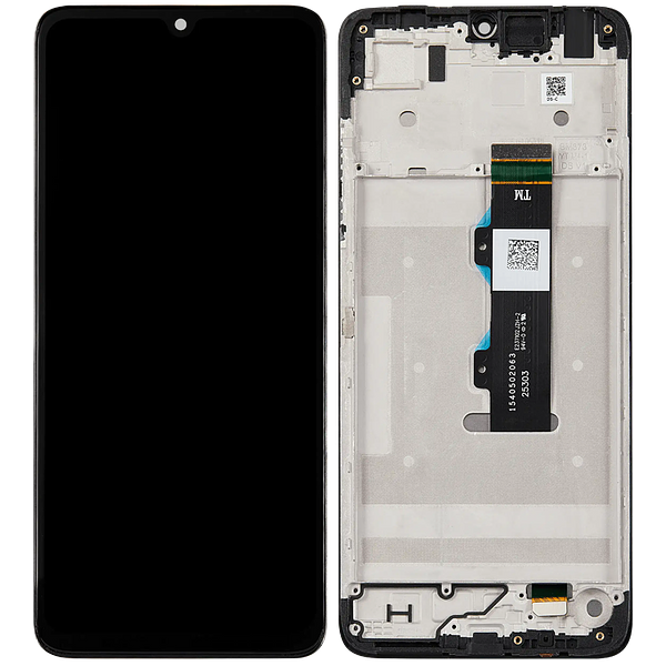 LCD Digitizer with frame for Motorola Moto G06 / G06 Power XT2535