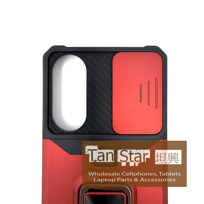 Samsung Galaxy S25 Edge - Secure Card Holder Magnet Enabled Case with Ring Kickstand