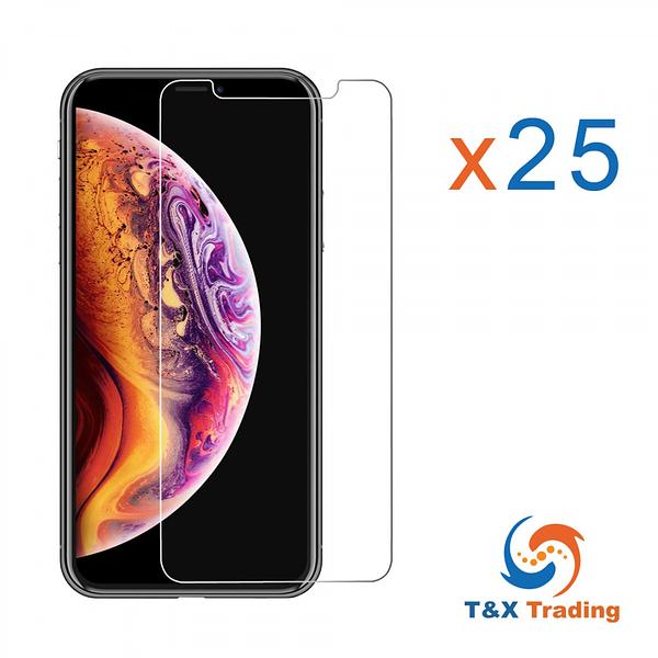 Apple iPhone  XR  / 11 / 12 / 12 Pro Bulk (25Pcs) Tempered Glass Screen Protector