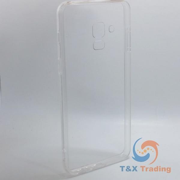 Samsung Galaxy A8 (2018) - Silicone Phone Case With Dust Plug
