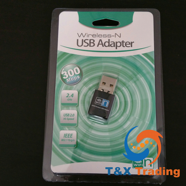 Wireless-N - USB Adapter 300Mbps