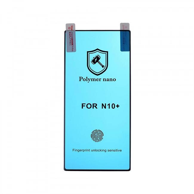 Samsung Galaxy Note 10 Plus - Full Glue Polymer Nano Screen Protector