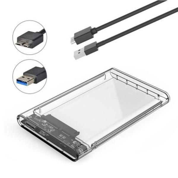 SSD USB 3.0 to 2.5 SATA Hard Drive External Case ENCLOSURE