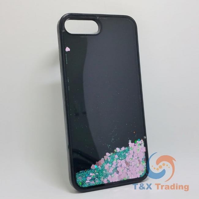 Apple iPhone 7 Plus / 8 Plus - Black Water Liquid Case