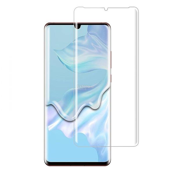 Huawei P30 Pro - Full Glue UV Cured Curved Tempered Glass Screen Protector