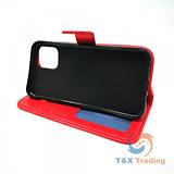 Apple iPhone 13 Pro - Book Style Wallet Case with Strap