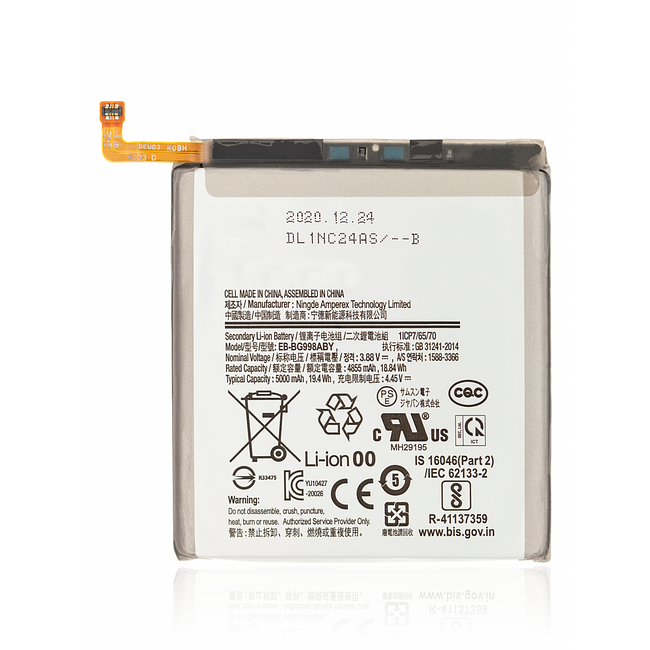 replacement battery EB-BG998ABY for Samsung S21 Ultra G998 G998A G998WA