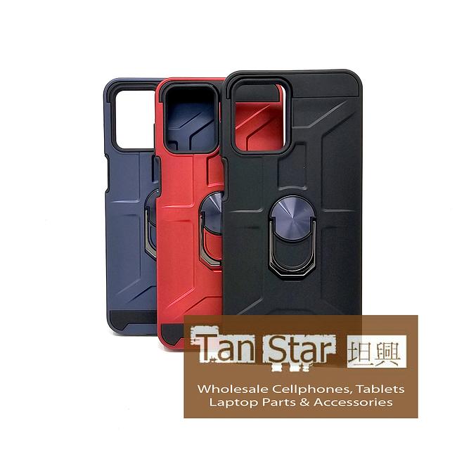 Motorola Moto G 5G 2023 / G Power 2023 - Golem Dual Layered Magnet Enabled Case with Ring Kickstand