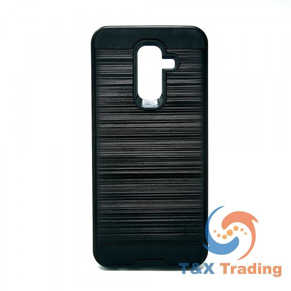 Samsung Galaxy A6 Plus - Slim Sleek Brush Metal Case