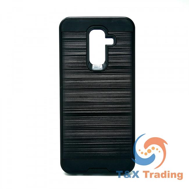 Samsung Galaxy A6 Plus - Slim Sleek Brush Metal Case